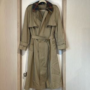 Vintage Tan Trench Coat Made In Poland
